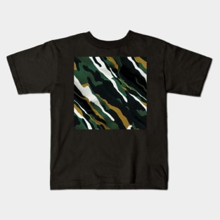 Camouflage Army Pattern, a perfect gift for all soldiers, asg and paintball fans! #21 Kids T-Shirt